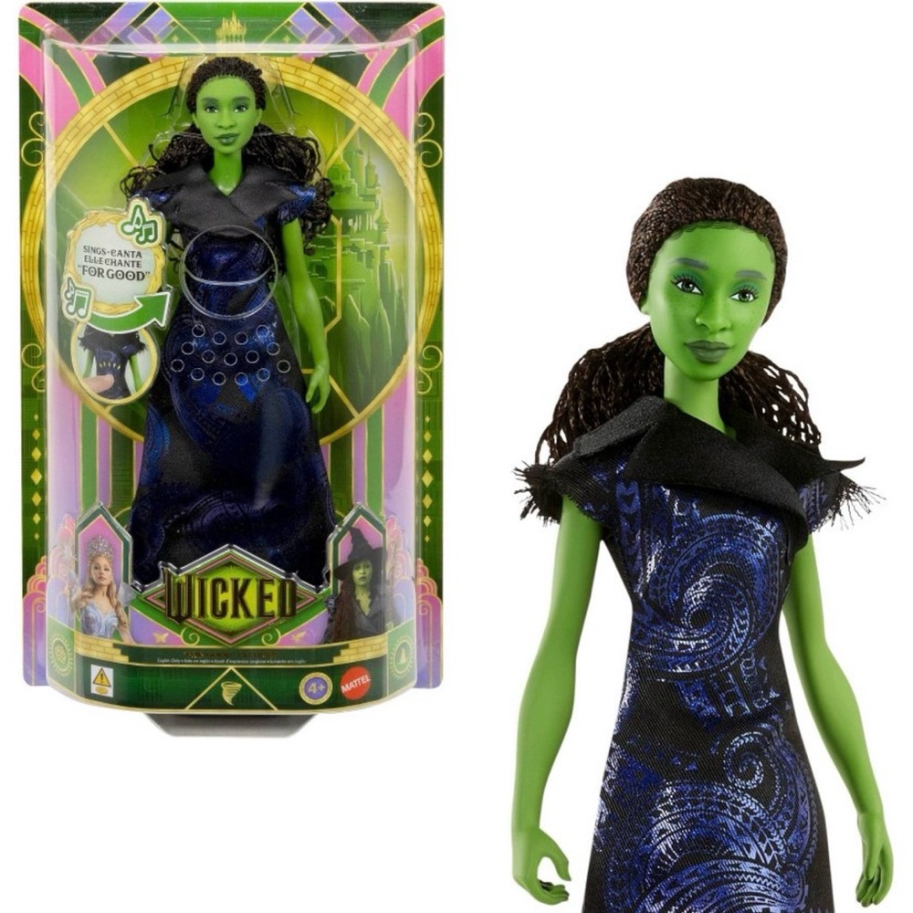 Wicked For Good - Singing Elphaba Fashion Doll “For Good” IN HAND NWB